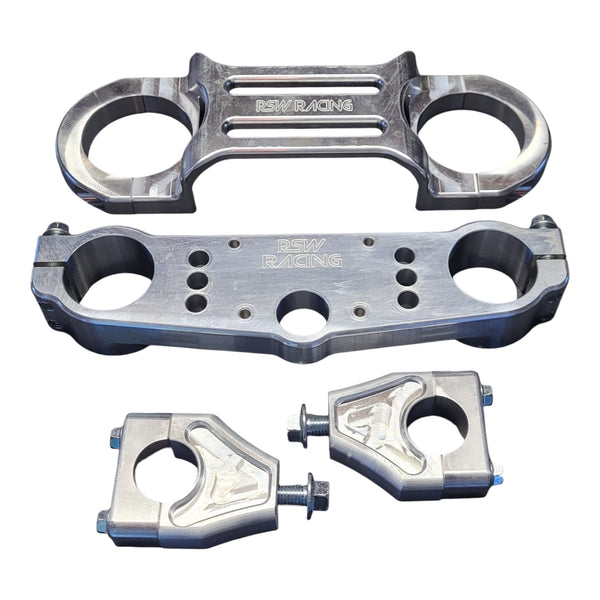 Honda XR400R Top Triple Clamp and Fork Brace – RSW Racing and CNC