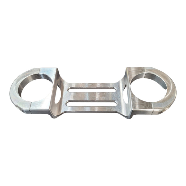 thumbnail image 2 of CNC Anodized Red Front Fork Axle Holder Clamp For Honda XR400R (96-04) & XR650L (93-22) 2 of 6