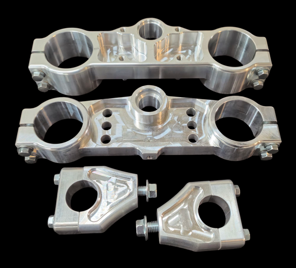 clamp ジグソーパズル　３点 Suzuki RM85 Triple Clamp Set – RSW Racing and CNC Machining