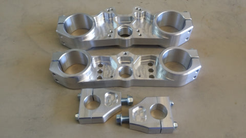 Yamaha YZ250/450 Triple Clamp set 2000-2005 10mm, 13mm, 17mm Offsets