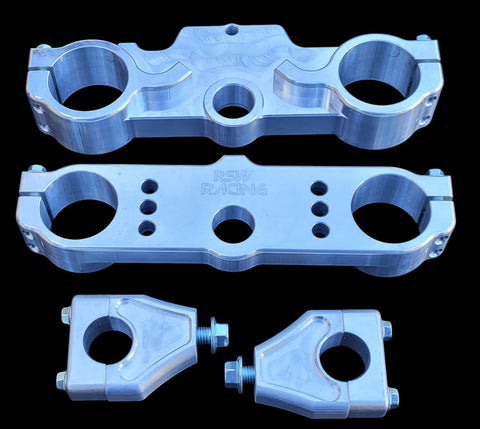 Honda CRF150R/CR85R 12mm Offset Triple Clamp Set