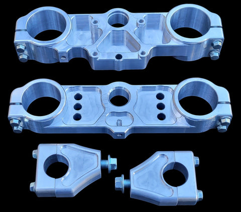 Honda CRF150R/CR85R 12mm Offset Triple Clamp Set