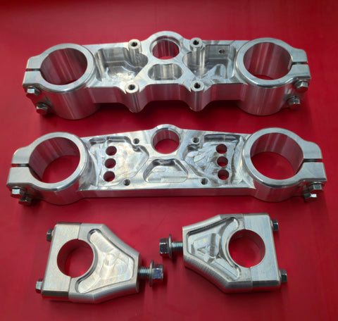 Honda XR600R Triple Clamp Set - OEM Replacement