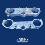 Honda XR650R to CRF450R Rubber Bar Mount Triple Clamp Fork Conversion Set