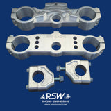 Honda CRF150R/CR85R 6mm Offset Triple Clamp Set