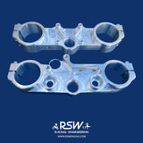 Honda XR650L to CRF450R Rubber Bar Mount Triple Clamp Conversion Set 2000 -2008