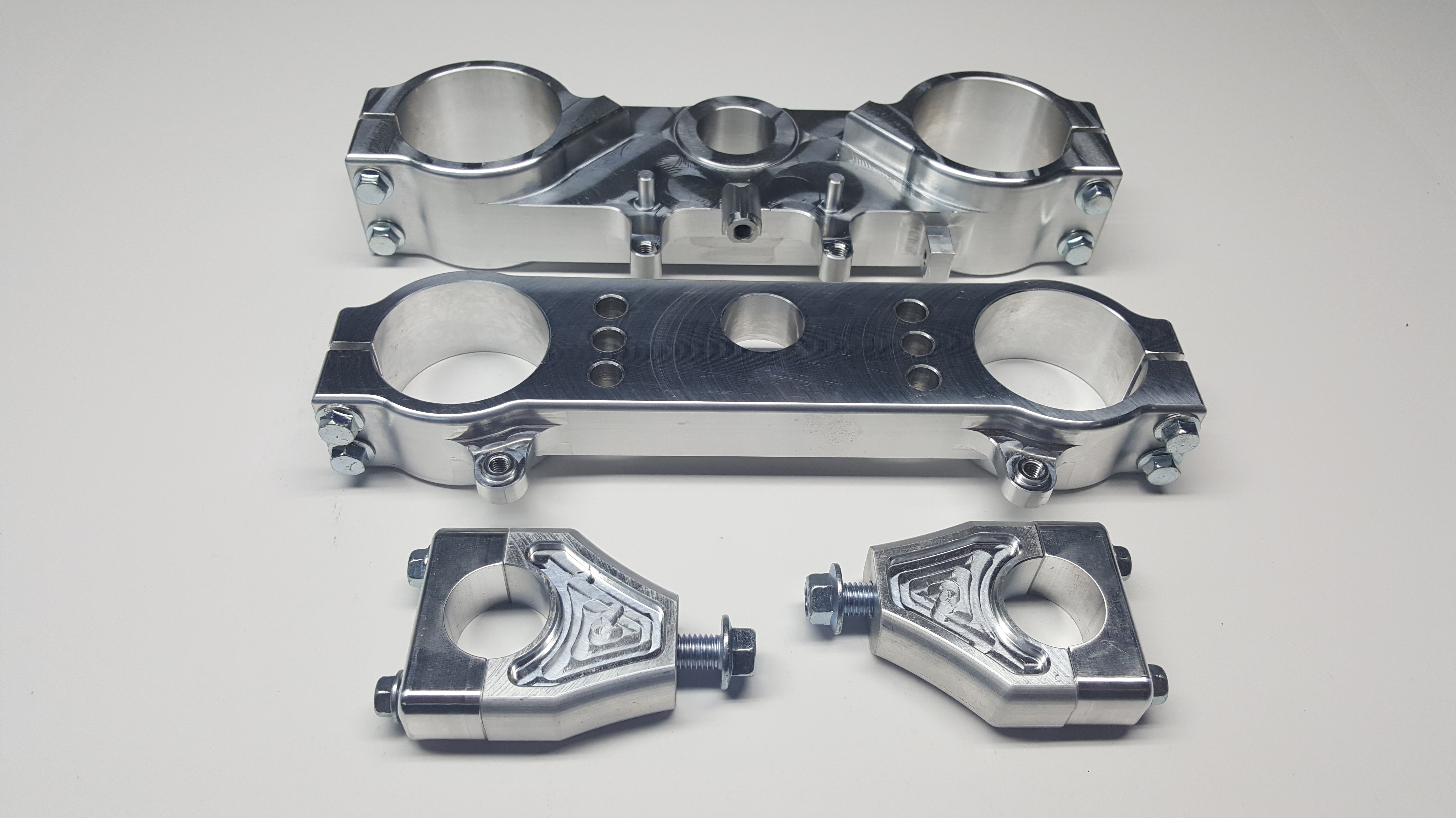 Honda CRF450R 2009 2020 12m Offset Supermoto Triple Clamp Set RSW honda-crf450r-2009-2020-12m-offset-supermoto-triple-clamp-set-rsw