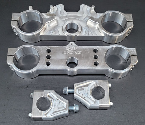 Yamaha YZ250/450 Triple Clamp set 2009-2020 10mm, 13mm, 17mm offsets.