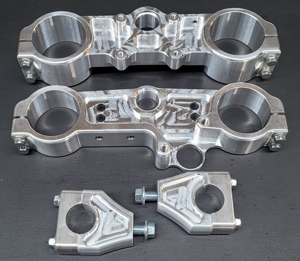 Honda XR650L Triple Clamp 2000 2008 CRF450R Fork Conversion set RSW